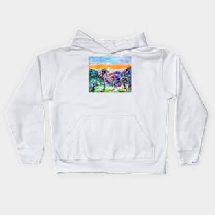 Canarian Landscape Kids Hoodie